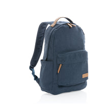 Carica l&#39;immagine nel visualizzatore di Gallery, zaini porta PC e da lavoro personalizzati in cotone riciclato, pu colore blu_blu 121747739 VAR04
