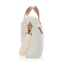 Carica l&#39;immagine nel visualizzatore di Gallery, borse porta PC e documenti da personalizzare in cotone riciclato, pu colore off-white_bianco 121747740 DET04
