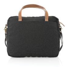 Carica l&#39;immagine nel visualizzatore di Gallery, borse porta PC e documenti personalizzate in cotone riciclato, pu colore nero_nero 121747740 DET05
