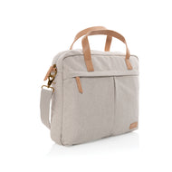 borse porta PC e documenti personalizzate in cotone riciclato, pu colore grigio_grigio 121747740 VAR02