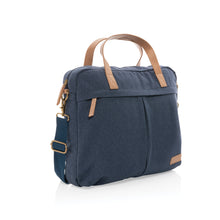 Carica l&#39;immagine nel visualizzatore di Gallery, borse porta PC e documenti personalizzate in cotone riciclato, pu colore blu_blu 121747740 VAR04
