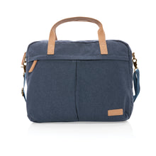Carica l&#39;immagine nel visualizzatore di Gallery, borse porta PC e documenti personalizzate in cotone riciclato, pu colore blu_blu 121747740 DET03
