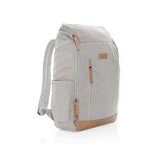 Carica l&#39;immagine nel visualizzatore di Gallery, zaini porta PC da personalizzare in cotone riciclato, pu colore grigio_grigio 121747741 VAR02
