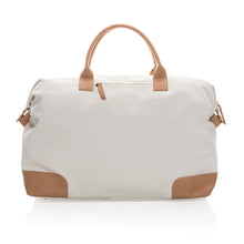 Carica l&#39;immagine nel visualizzatore di Gallery, borsoni da viaggio da personalizzare in cotone riciclato, pu colore off-white_bianco 121747742 DET04
