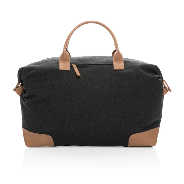 Carica l&#39;immagine nel visualizzatore di Gallery, borsoni da viaggio personalizzati in cotone riciclato, pu colore nero_nero 121747742 DET09
