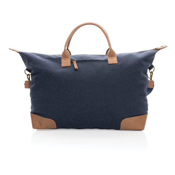 Carica l&#39;immagine nel visualizzatore di Gallery, borsoni da viaggio personalizzati in cotone riciclato, pu colore blu_blu 121747742 DET09
