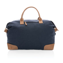 Carica l&#39;immagine nel visualizzatore di Gallery, borsoni da viaggio personalizzati in cotone riciclato, pu colore blu_blu 121747742 DET04
