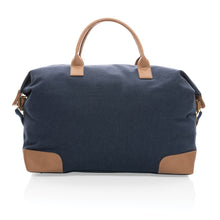 Carica l&#39;immagine nel visualizzatore di Gallery, borsoni da viaggio personalizzati in cotone riciclato, pu colore blu_blu 121747742 DET06
