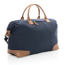Carica l&#39;immagine nel visualizzatore di Gallery, borsoni da viaggio personalizzati in cotone riciclato, pu colore blu_blu 121747742 DET08
