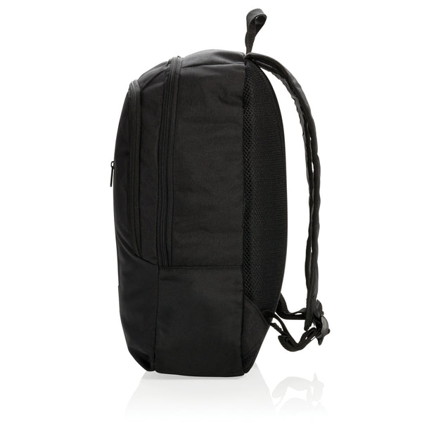 Carica l&#39;immagine nel visualizzatore di Gallery, zaini porta PC e da lavoro personalizzati in poliestere colore nero_nero 121747939 DET09
