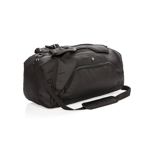 borsoni da viaggio personalizzati in poliestere, poliestere colore nero_nero 121747943 VAR01