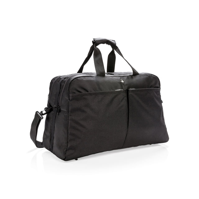 borsoni da viaggio personalizzati in poliestere, poliestere colore nero_nero 121747944 VAR01
