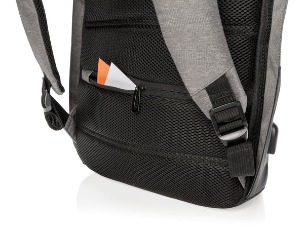 Carica l&#39;immagine nel visualizzatore di Gallery, zaini porta PC da personalizzare in poliestere, poliestere colore grigio_grigio 121747948 DET09
