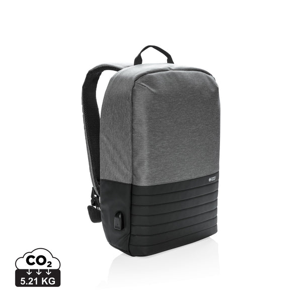 Carica l&#39;immagine nel visualizzatore di Gallery, zaini porta PC da personalizzare in poliestere, poliestere colore grigio_grigio 121747948 DET09
