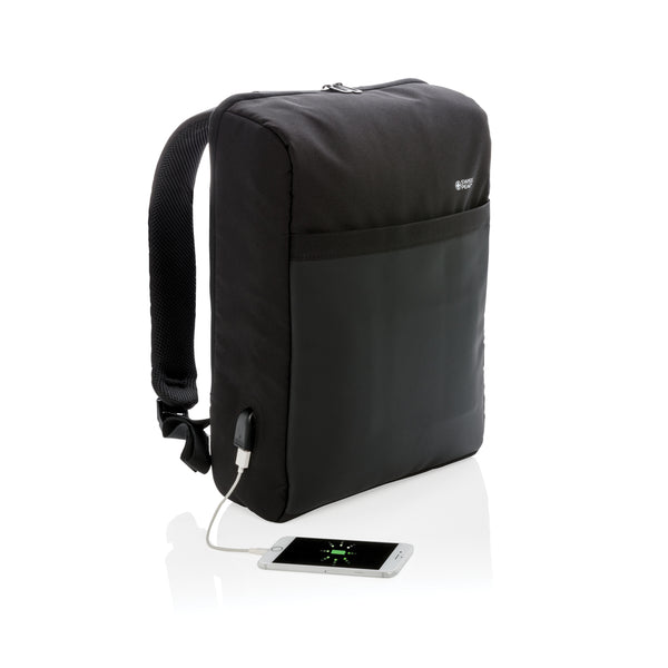 Carica l&#39;immagine nel visualizzatore di Gallery, zaini porta PC personalizzati in poliestere, pu colore nero_nero 121747954 DET09
