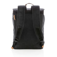 Carica l&#39;immagine nel visualizzatore di Gallery, zaini porta PC e da lavoro personalizzati in canapa, pu colore nero_nero 121747963 DET04
