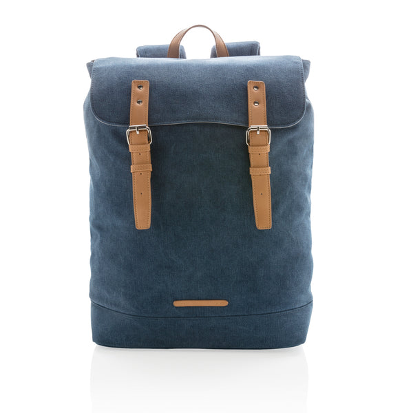 Carica l&#39;immagine nel visualizzatore di Gallery, zaini porta PC personalizzati in canapa, pu colore blu_blu 121747963 DET09
