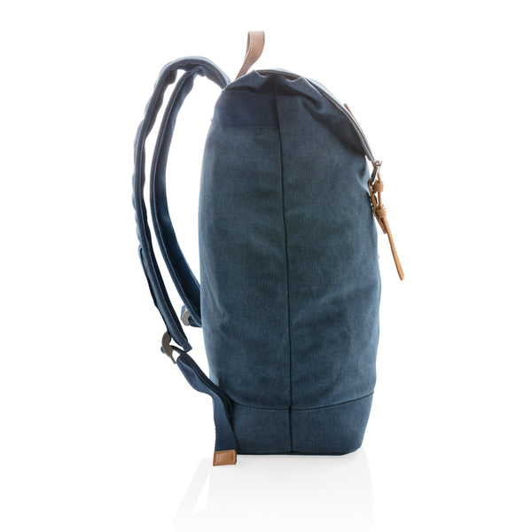 Carica l&#39;immagine nel visualizzatore di Gallery, zaini porta PC personalizzati in canapa, pu colore blu_blu 121747963 DET09
