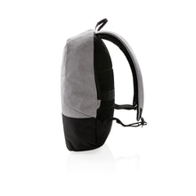 Carica l&#39;immagine nel visualizzatore di Gallery, zaini porta PC da personalizzare in poliestere colore grigio_grigio 121747965 DET04
