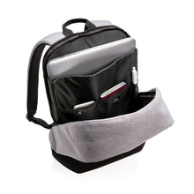 Carica l&#39;immagine nel visualizzatore di Gallery, zaini porta PC da personalizzare in poliestere colore grigio_grigio 121747965 DET06
