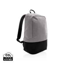 Carica l&#39;immagine nel visualizzatore di Gallery, zaini porta PC da personalizzare in poliestere colore grigio_grigio 121747965 DET01
