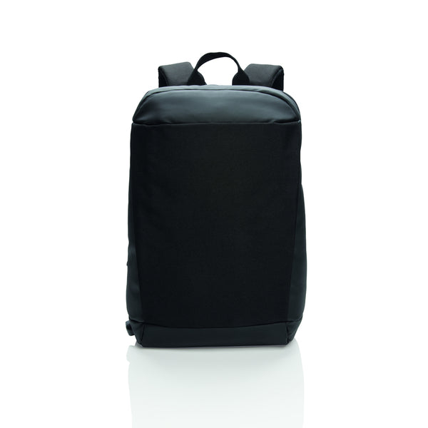 Carica l&#39;immagine nel visualizzatore di Gallery, zaini porta PC e da lavoro personalizzati in poliestere, pu colore nero_nero 121747968 DET09
