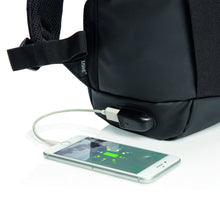 Carica l&#39;immagine nel visualizzatore di Gallery, zaini porta PC e da lavoro personalizzati in poliestere, pu colore nero_nero 121747968 DET07
