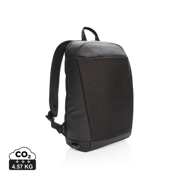 Carica l&#39;immagine nel visualizzatore di Gallery, zaini porta PC e da lavoro personalizzati in poliestere, pu colore nero_nero 121747968 DET09
