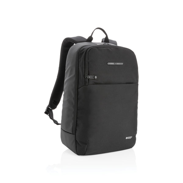 zaini porta PC personalizzati in poliestere, poliestere colore nero_nero 121747972 VAR01