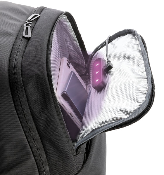 Carica l&#39;immagine nel visualizzatore di Gallery, zaini porta PC personalizzati in poliestere, poliestere colore nero_nero 121747972 DET09
