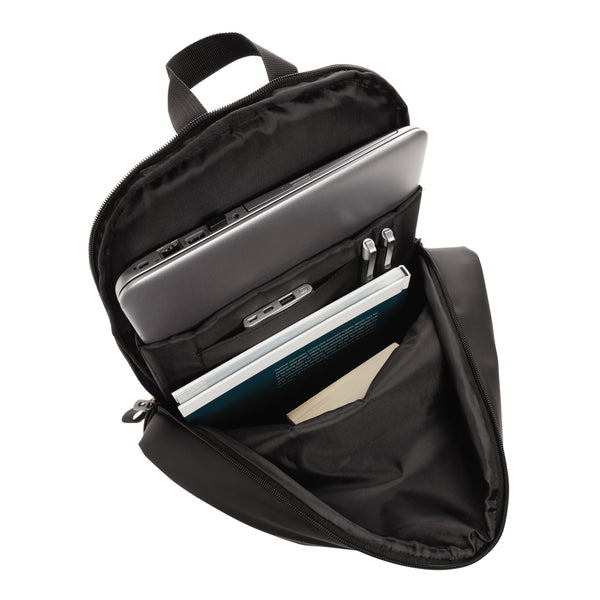 Carica l&#39;immagine nel visualizzatore di Gallery, zaini porta PC personalizzati in pu, poliestere colore nero_nero 121747974 DET09
