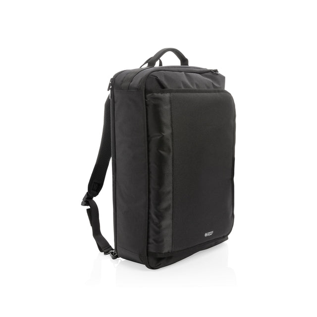 zaini porta PC personalizzati in poliestere, tpe colore nero_nero 121747975 VAR01