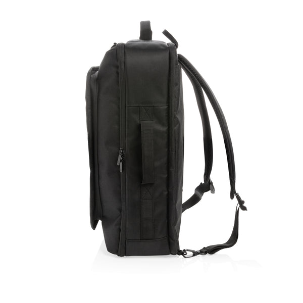 Carica l&#39;immagine nel visualizzatore di Gallery, zaini porta PC personalizzati in poliestere, tpe colore nero_nero 121747975 DET09
