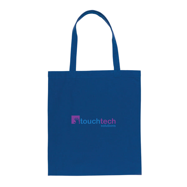 Carica l&#39;immagine nel visualizzatore di Gallery, shopper personalizzate in cotone riciclato colore blu_blu 121747979 DET05
