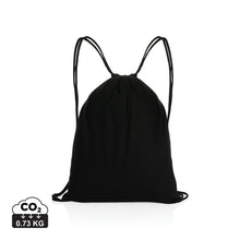 Carica l&#39;immagine nel visualizzatore di Gallery, zainetti a sacco personalizzati in cotone riciclato colore nero_nero 121747980 DET01
