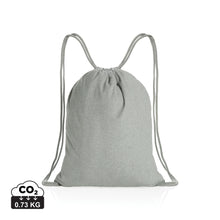 Carica l&#39;immagine nel visualizzatore di Gallery, zainetti a sacco da personalizzare in cotone riciclato colore grigio_grigio 121747980 DET01
