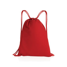 Carica l&#39;immagine nel visualizzatore di Gallery, zainetti a sacco personalizzabili in cotone riciclato colore rosso-ciliegia_rosso 121747980 VAR06
