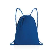 Carica l&#39;immagine nel visualizzatore di Gallery, zainetti a sacco personalizzati in cotone riciclato colore blu_blu 121747980 VAR04
