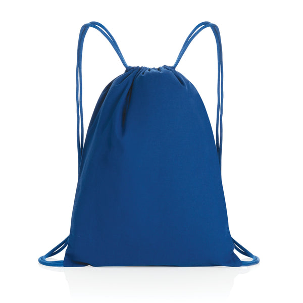 Carica l&#39;immagine nel visualizzatore di Gallery, zainetti a sacco personalizzati in cotone riciclato colore blu_blu 121747980 DET05
