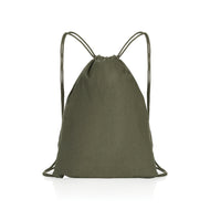 zainetti a sacco promozionali in cotone riciclato colore verde_verde 121747980 VAR08
