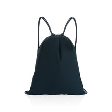 Carica l&#39;immagine nel visualizzatore di Gallery, zainetti a sacco personalizzati in cotone riciclato colore blu-navy_blu 121747980 VAR05
