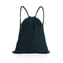 Carica l&#39;immagine nel visualizzatore di Gallery, zainetti a sacco personalizzati in cotone riciclato colore blu-navy_blu 121747980 DET04
