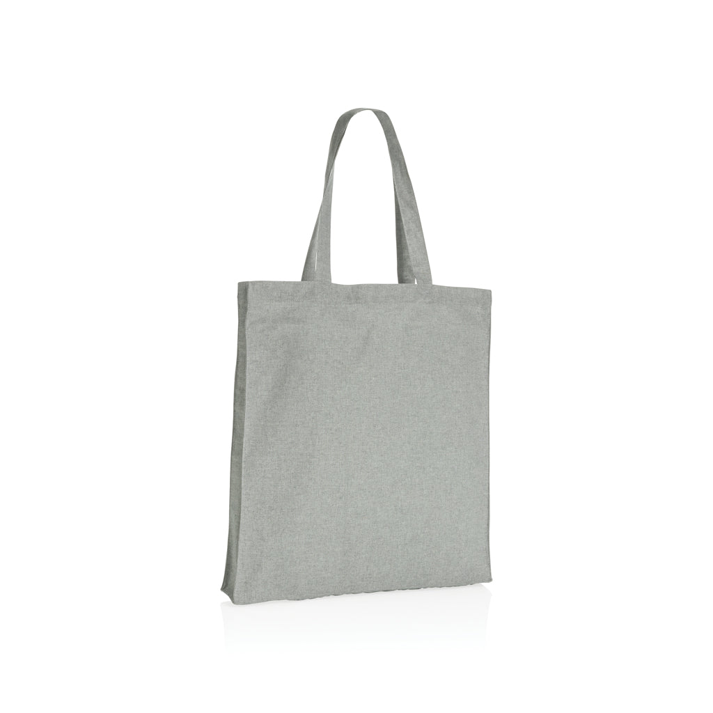 borse personalizzate in cotone riciclato colore grigio_grigio 121747981 VAR02