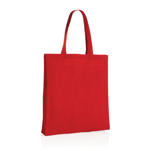 Carica l&#39;immagine nel visualizzatore di Gallery, borse promozionali in cotone riciclato colore rosso-ciliegia_rosso 121747981 DET07
