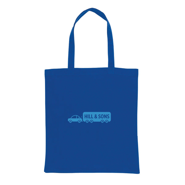 Carica l&#39;immagine nel visualizzatore di Gallery, shopper personalizzate in cotone riciclato colore blu_blu 121747981 DET05

