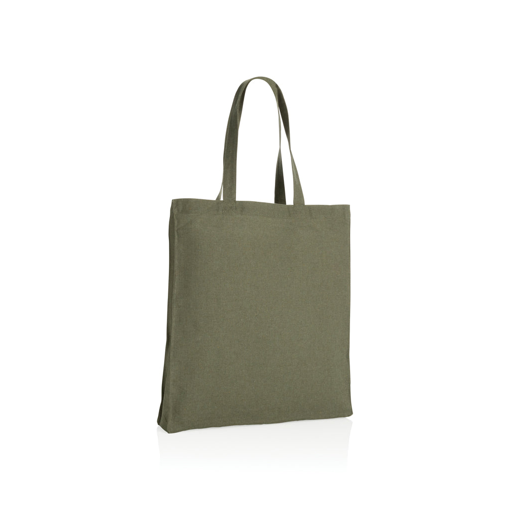 shopper personalizzate in cotone riciclato colore verde_verde 121747981 VAR08