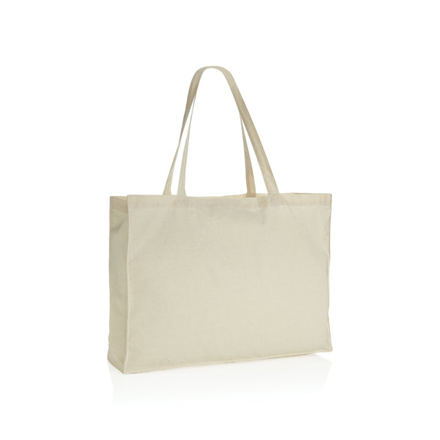 borse da personalizzare in cotone riciclato colore off-white_bianco 121747982 VAR03