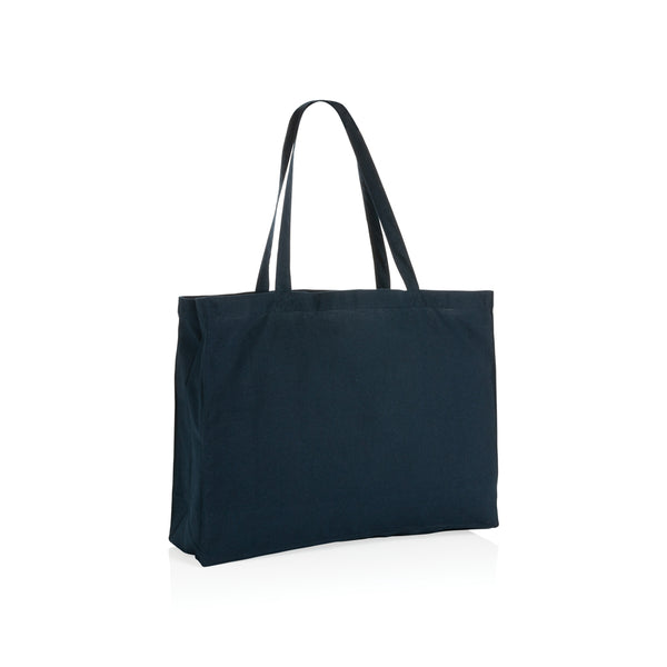 shopper personalizzate in cotone riciclato colore blu-navy_blu 121747982 VAR04