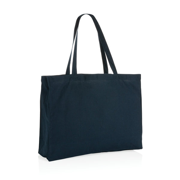 Carica l&#39;immagine nel visualizzatore di Gallery, shopper personalizzate in cotone riciclato colore blu-navy_blu 121747982 DET06
