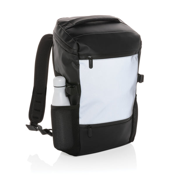 Carica l&#39;immagine nel visualizzatore di Gallery, zaini porta PC e da lavoro personalizzati in tpu, pu colore nero_nero 121747989 DET09
